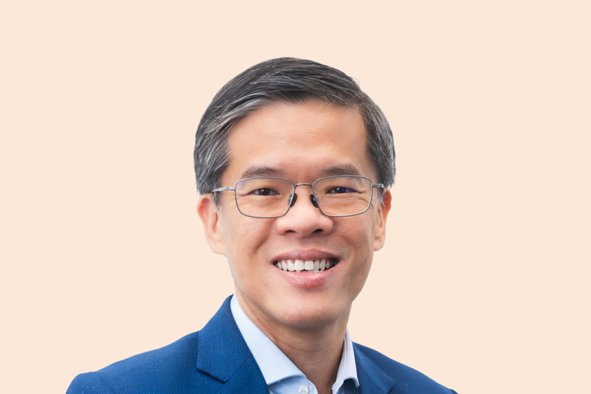 Portrait of Mr Kok Ping Soon, CEO of Singapore Business Federation.